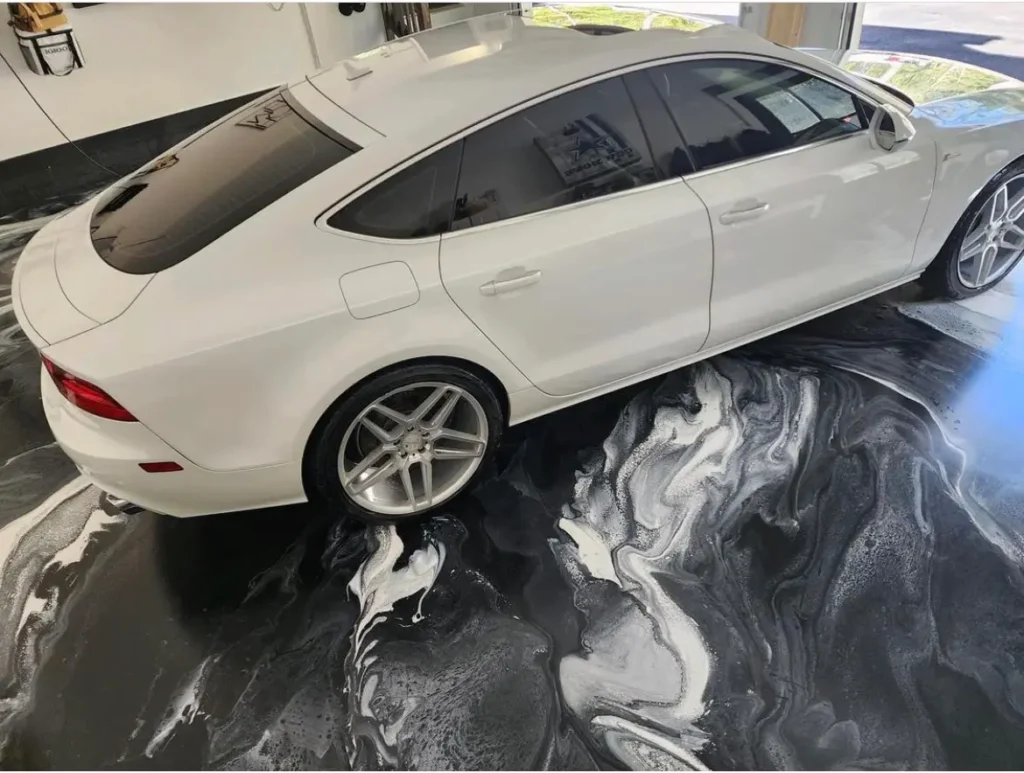 Garage Floor Coating Warren NJ | Premium 1-Day Installation 3 say goodbye to oil stains protect your garage with epoxy