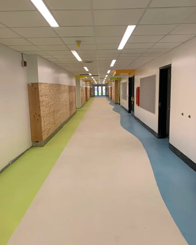 Concrete coating 5 Quartz Flooring System