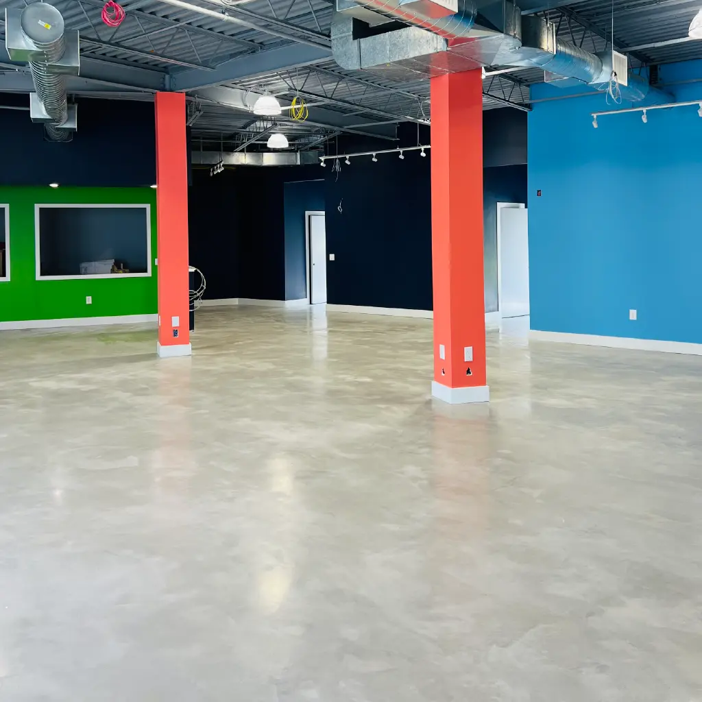 High-quality commercial flooring suitable for offices, retail stores, and warehouses