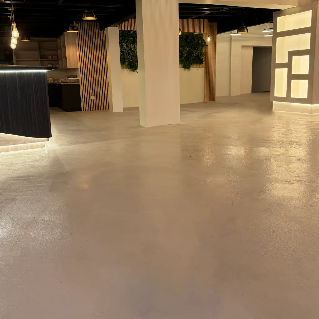 Flooring Installation Services in NJ | #1 Epoxy & Concrete Contractors 9 Elegant and resilient flooring designed for high-traffic business spaces.