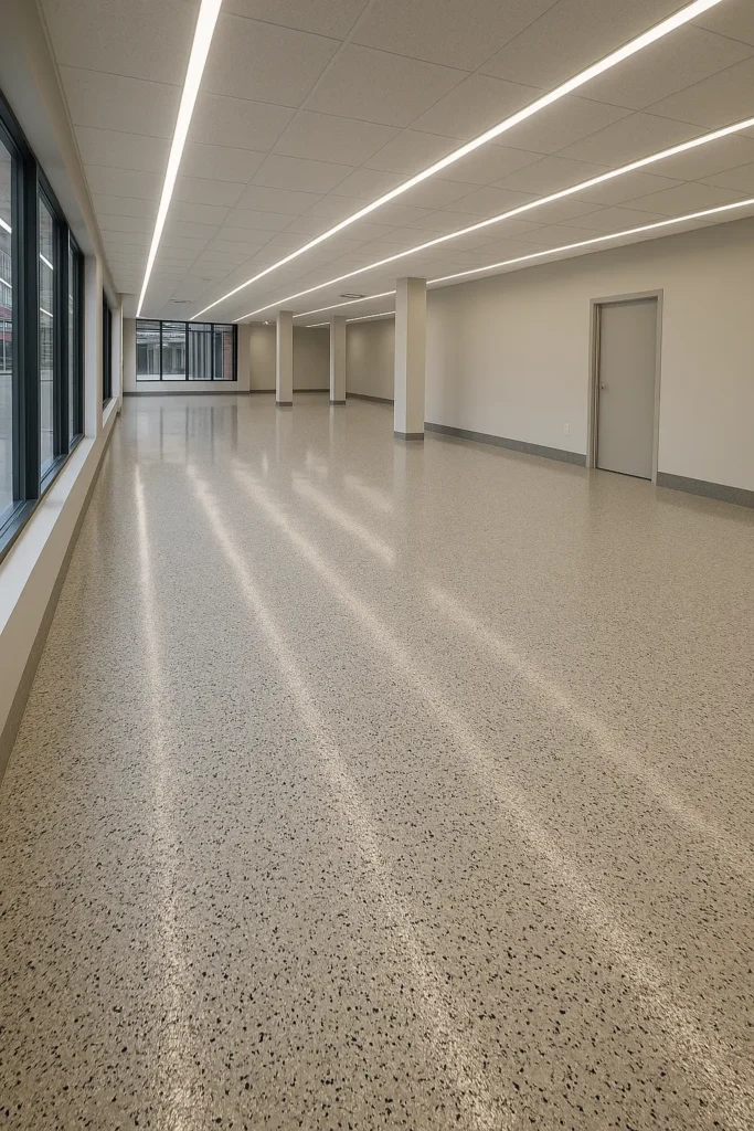 Epoxy flooring cost calculator in New Jersey garage and basement