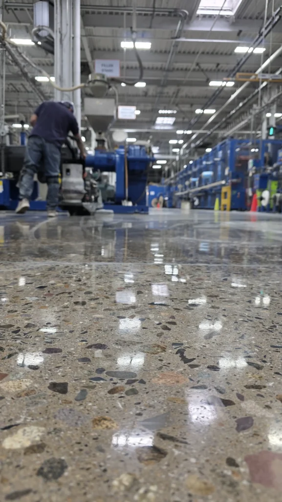 polished concrete commercial newjersey